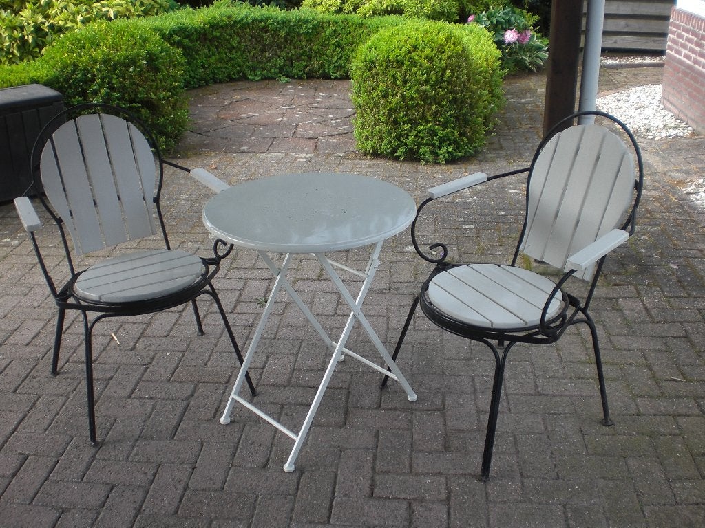 bistro setje, Overige materialen, Gebruikt, Stoel, Tuinset