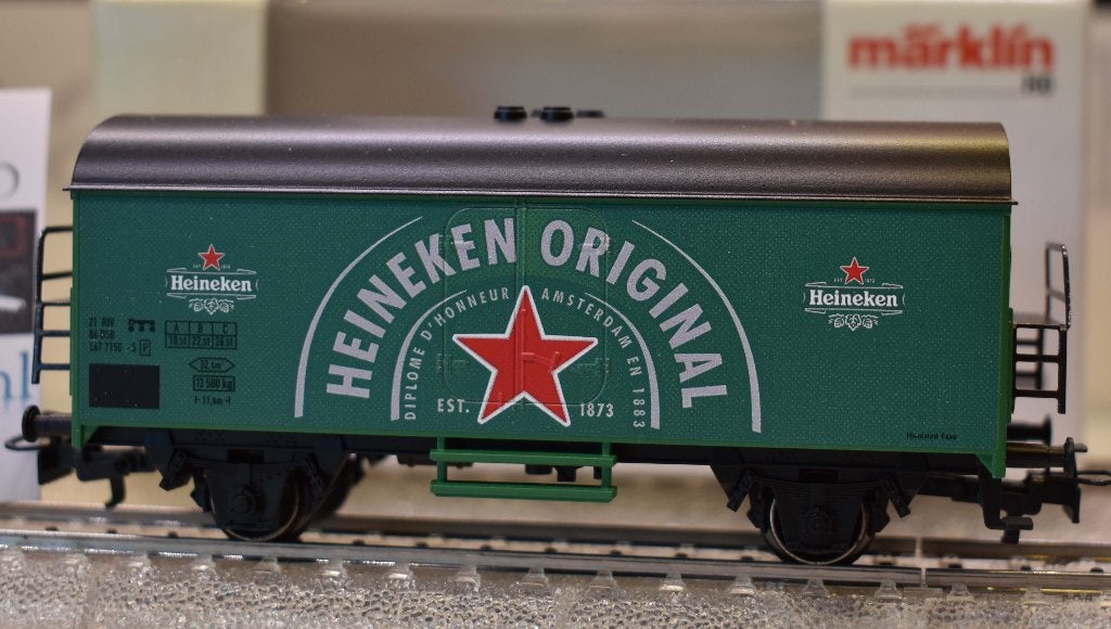 Märklin H0 4415.xxx - Sonderwagen „Heiniken Original" Bier, Wisselstroom, Verzenden, Märklin, Nieuw