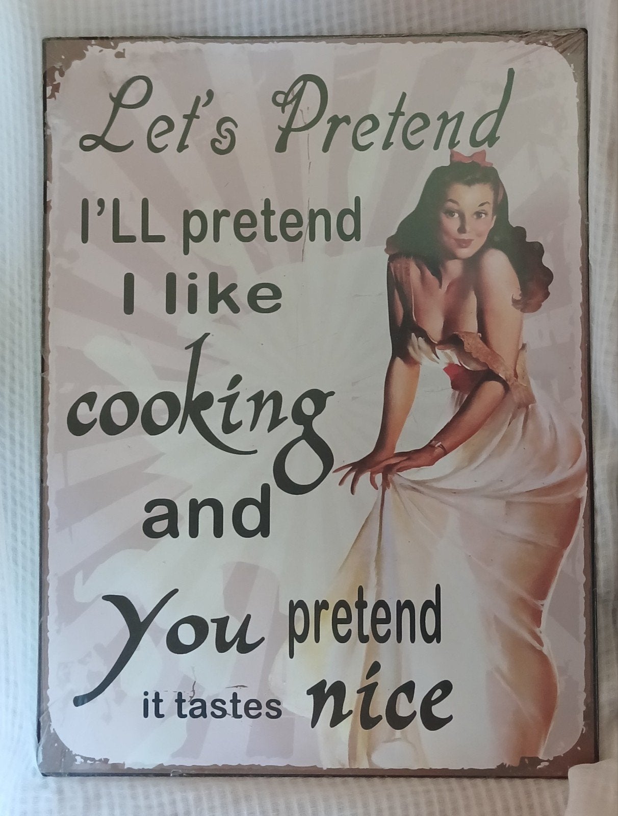 Reclamebord, Ophalen of Verzenden, Nieuw, Reclamebord