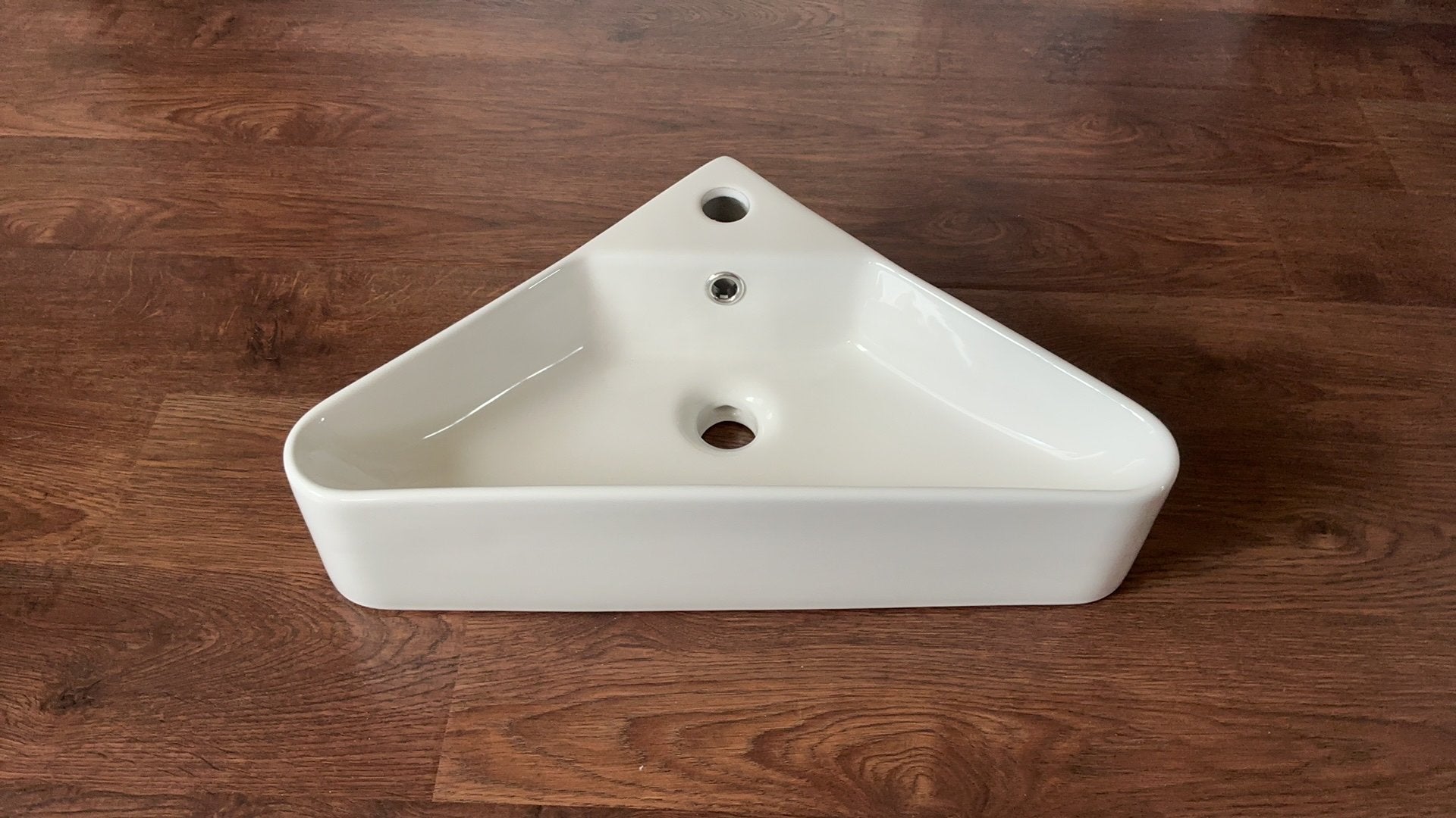 Hoekwasbakje 42x42x56 cm (hoogte 13 cm), Doe-het-zelf en Verbouw, Ophalen, Nieuw, Toilet