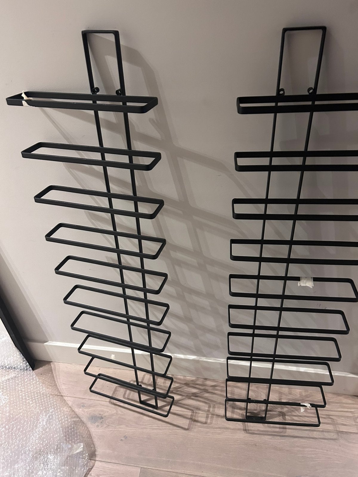 Wijnrekken 120cms, Ophalen, Zo goed als nieuw, Metaal, 5 tot 15 flessen