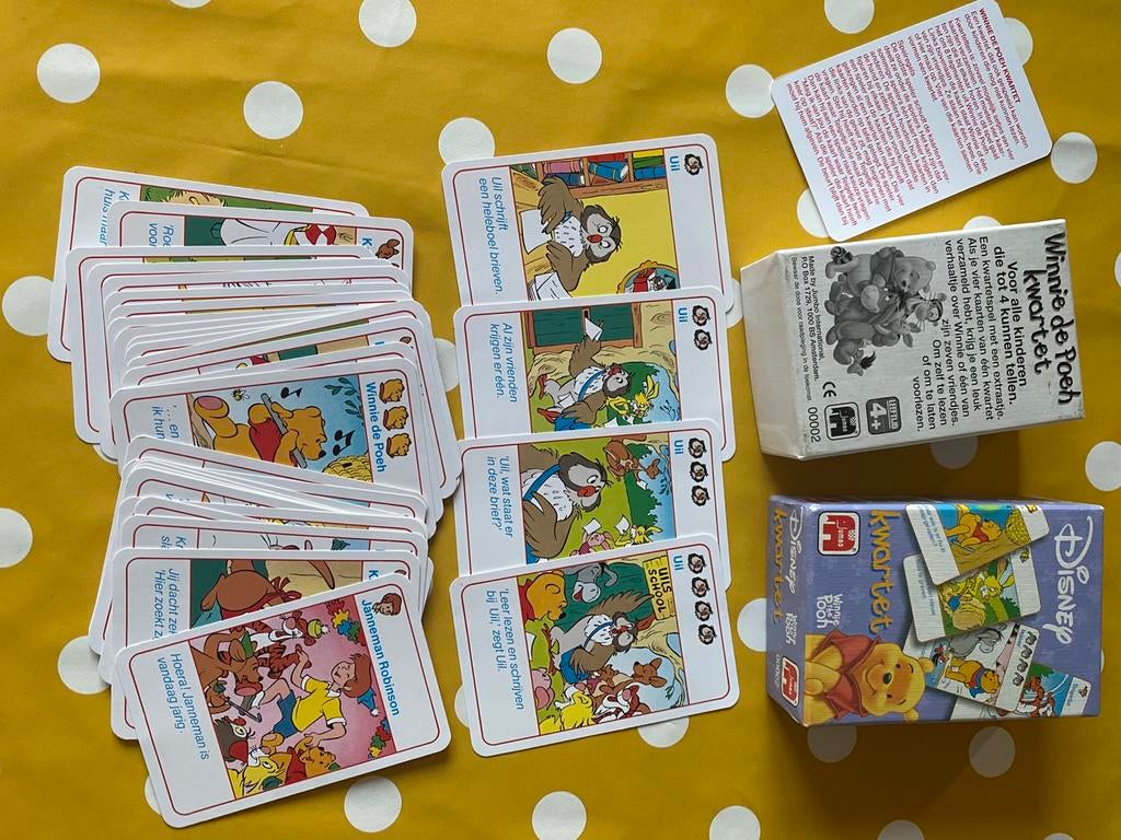 Winnie de pooh kwartet, Ophalen, Zo goed als nieuw, Kwartet(ten)