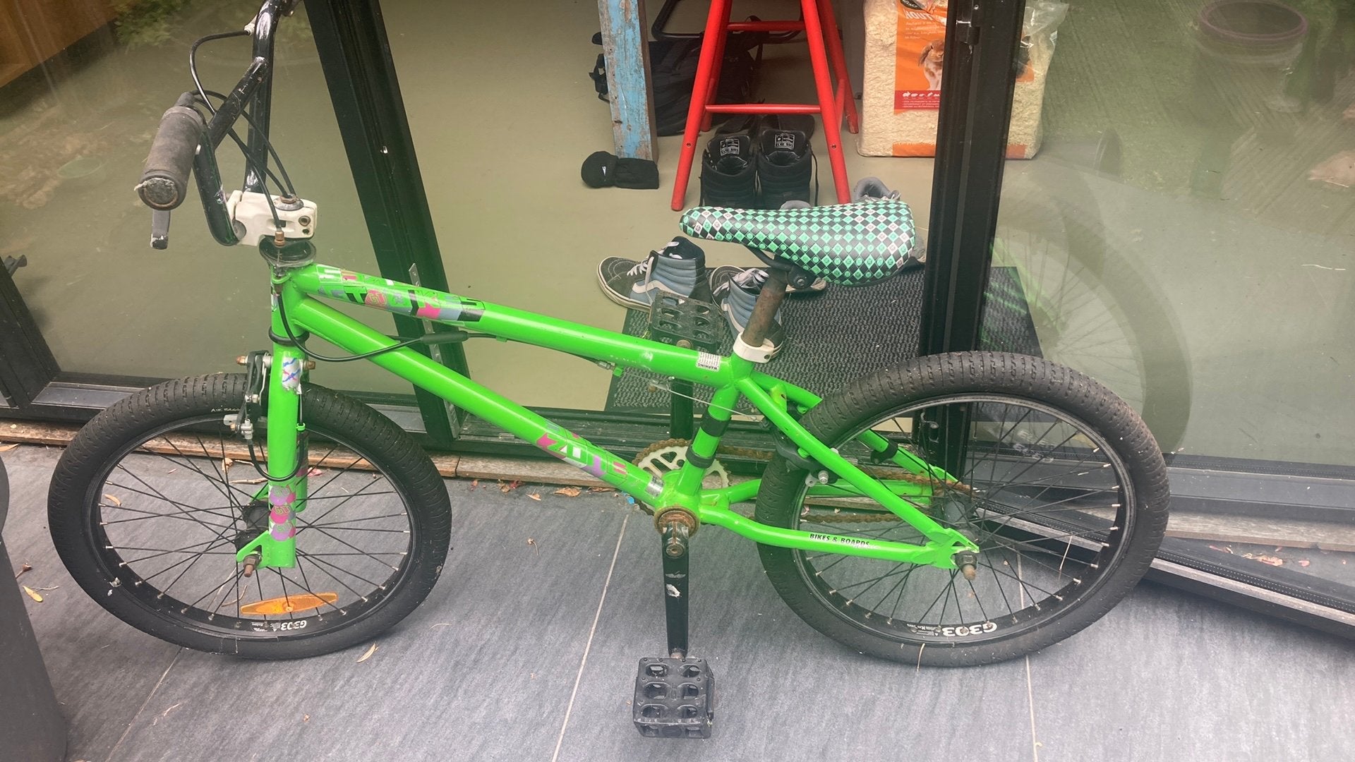 Gt cross fiets Gratis opknapper, Fietsen en Brommers, Fietsen | Crossfietsen en BMX, Ophalen, Zo goed als nieuw, Staal, 24 inch of meer