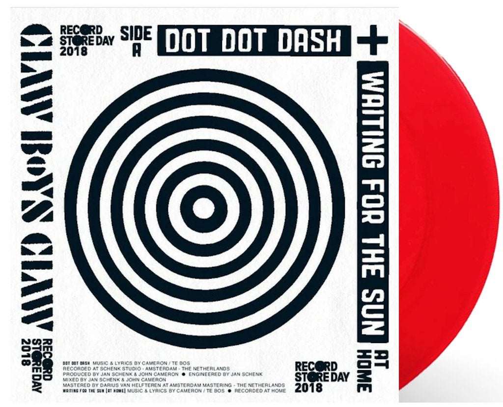 Vinyl Single Claw Boys Claw Dot Dash Rosie RED RSD 2018 NEW, Cd's en Dvd's, Vinyl Singles, Nieuw in verpakking, Pop, Colored vinyl