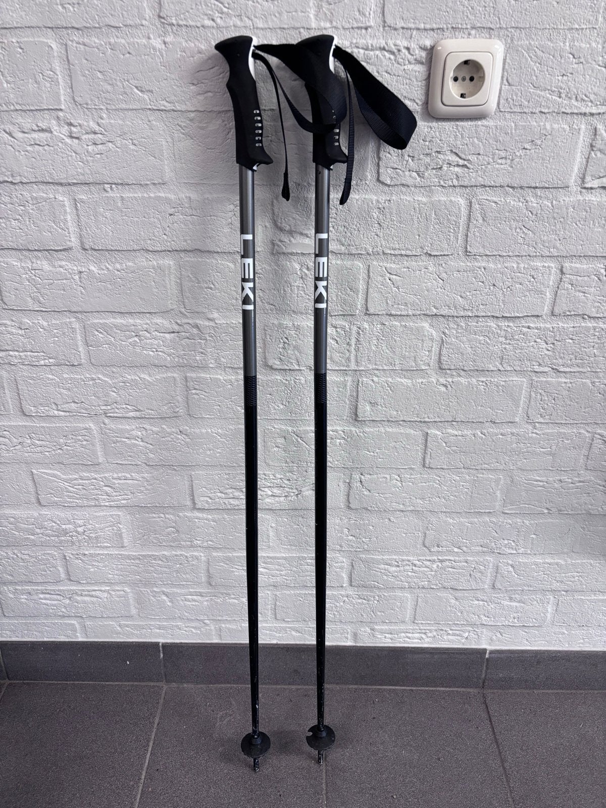 Leki skistokken 110cm, Sport en Fitness, Gebruikt, Stokken, Skiën, Ophalen
