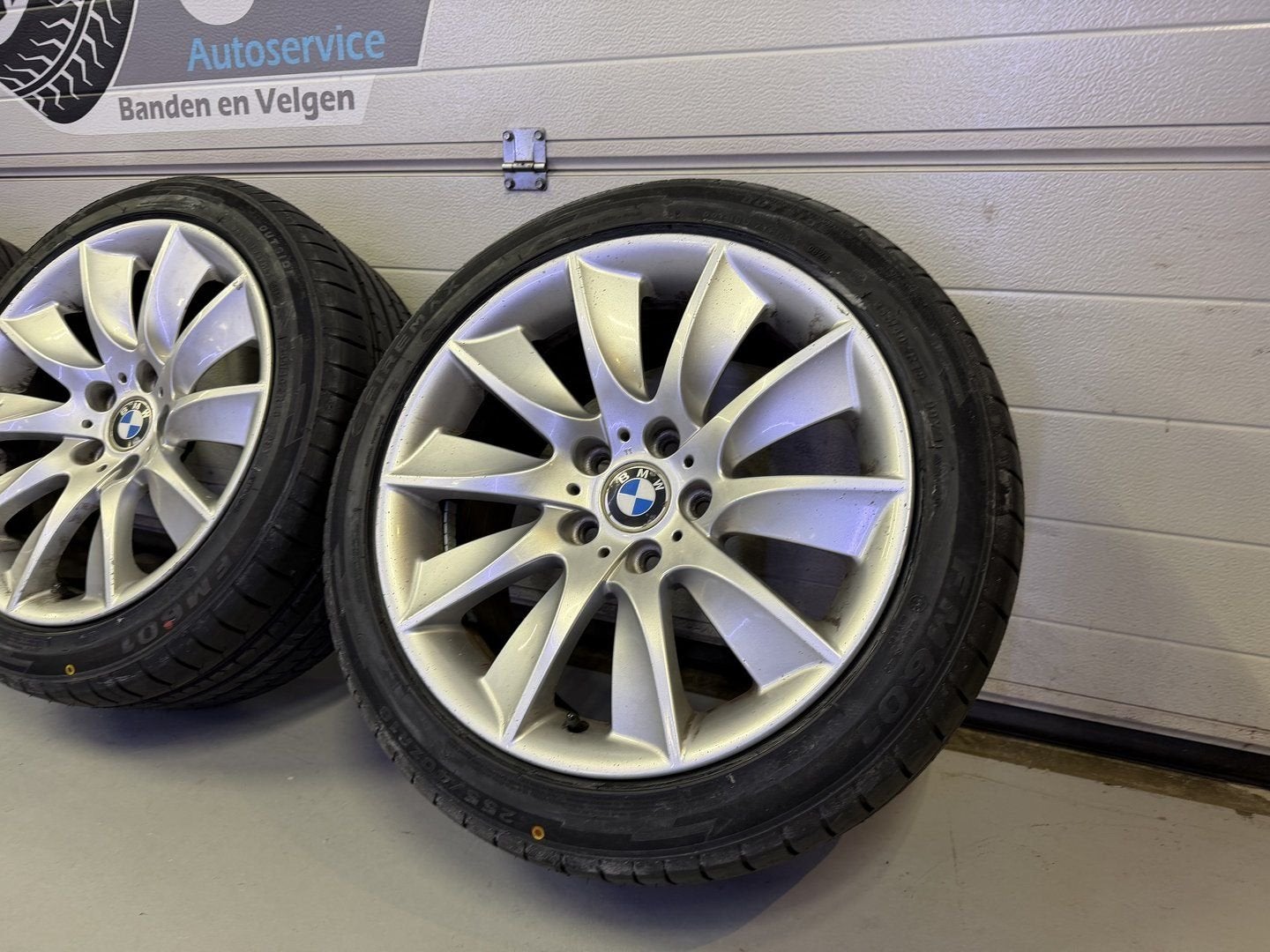 18inch Originele BMW Breedset Velgen Style 329 Nwe Banden! 5, Auto-onderdelen, 18 inch, Gebruikt, -, -