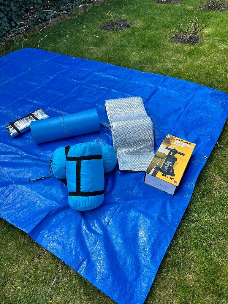 Leuk slaappakket voor de camping voor nog geen 60 euro, Ophalen, Zo goed als nieuw