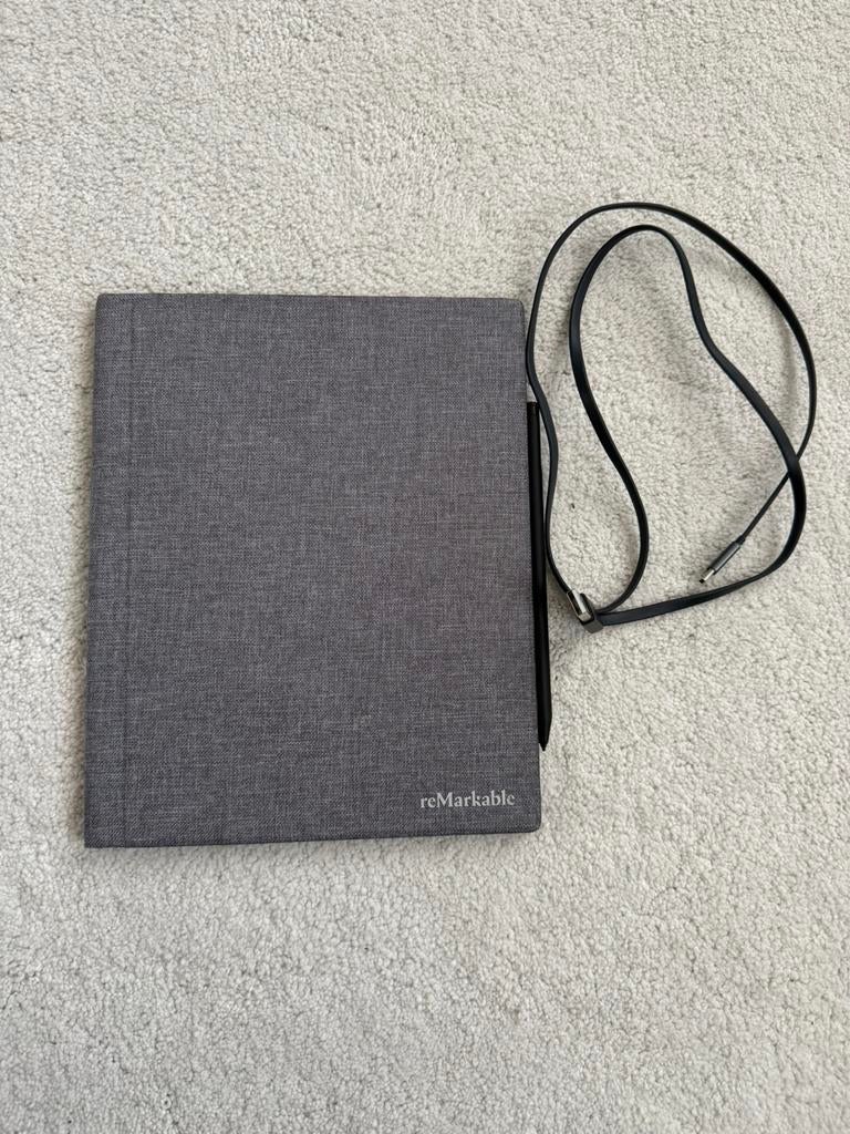 Te koop: reMarkable 2 + accessoires, Computers en Software, Tekentablets, Zo goed als nieuw, Draadloos, Multi-touch, Ophalen