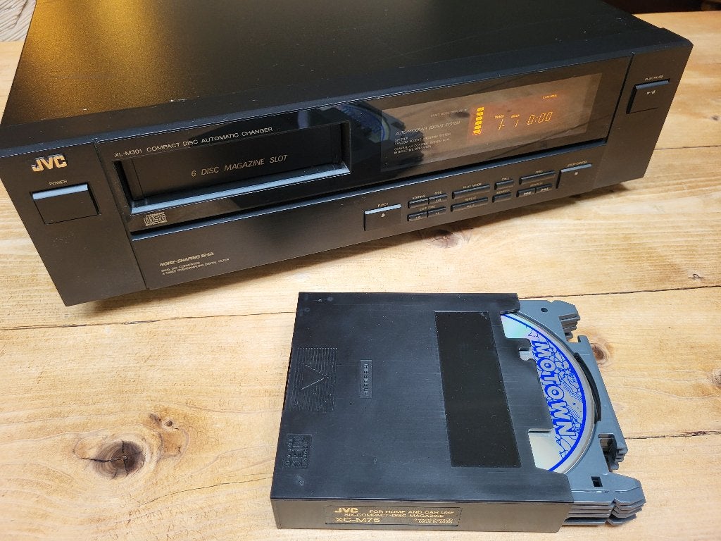 Uitstekende JVC CD-speler met handige wisselaar, Audio, Tv en Foto, Ophalen, Zo goed als nieuw, JVC, Wisselaar