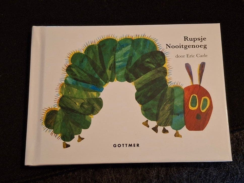 Nieuw: Rupsje Nooitgenoeg, kleine editie. Leuk als traktatie, Ophalen, Nieuw, Eric Carle, 1 tot 2 jaar