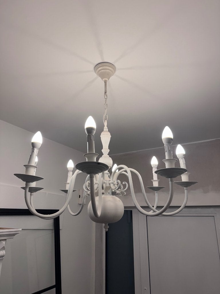 Kroonluchter, Huis en Inrichting, Lampen | Kroonluchters, Ophalen, Gebruikt, Landelijke