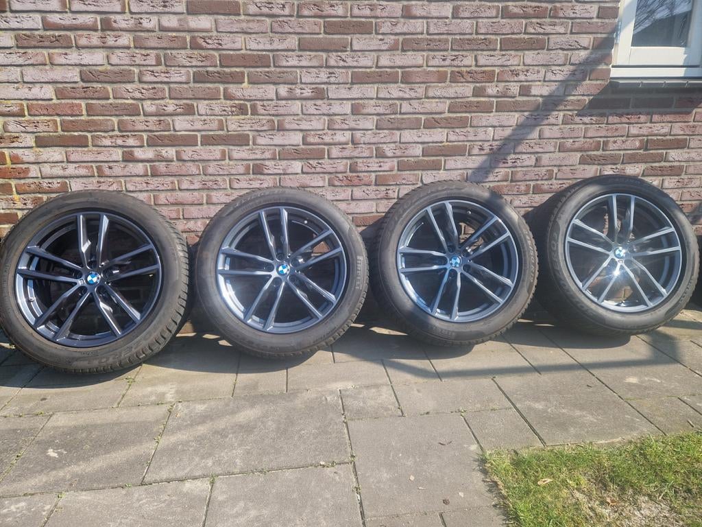 Origineel BMW X3 X4 Styling 698M (winterset) 19 inch, Auto-onderdelen, Banden en Velgen, 245 mm, Banden en Velgen, Winterbanden