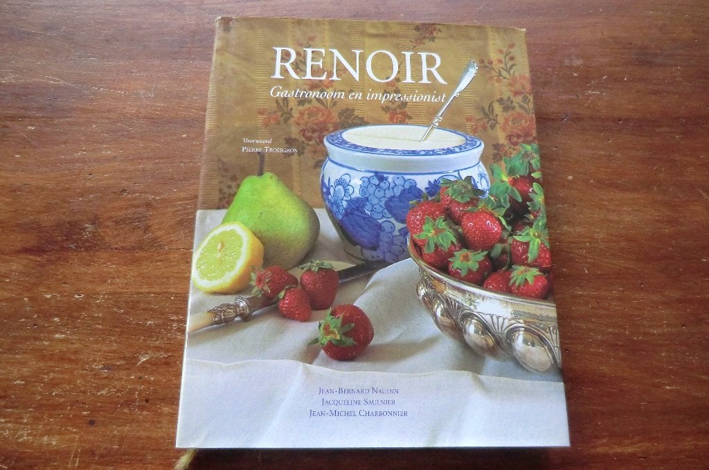 schilders-/kookboek - Renoir - Gastronoom en impressionist, Boeken, Ophalen of Verzenden, Gelezen, Schilder- en Tekenkunst