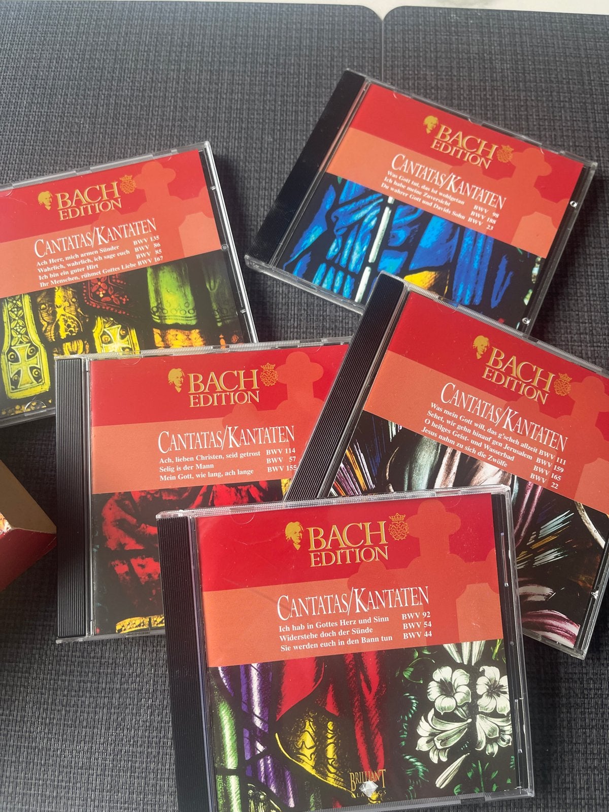 Bach Edition Cantatas/Kantaten Vol. II - 5 CD Boxset, Gebruikt, Boxset, Ophalen of Verzenden, Inclusief doosje