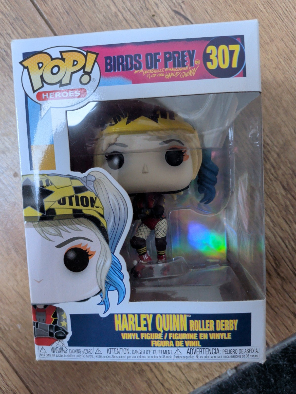 Funko Pop! Harley Quinn Roller Derby #307 Birds of Prey, Ophalen, Nieuw