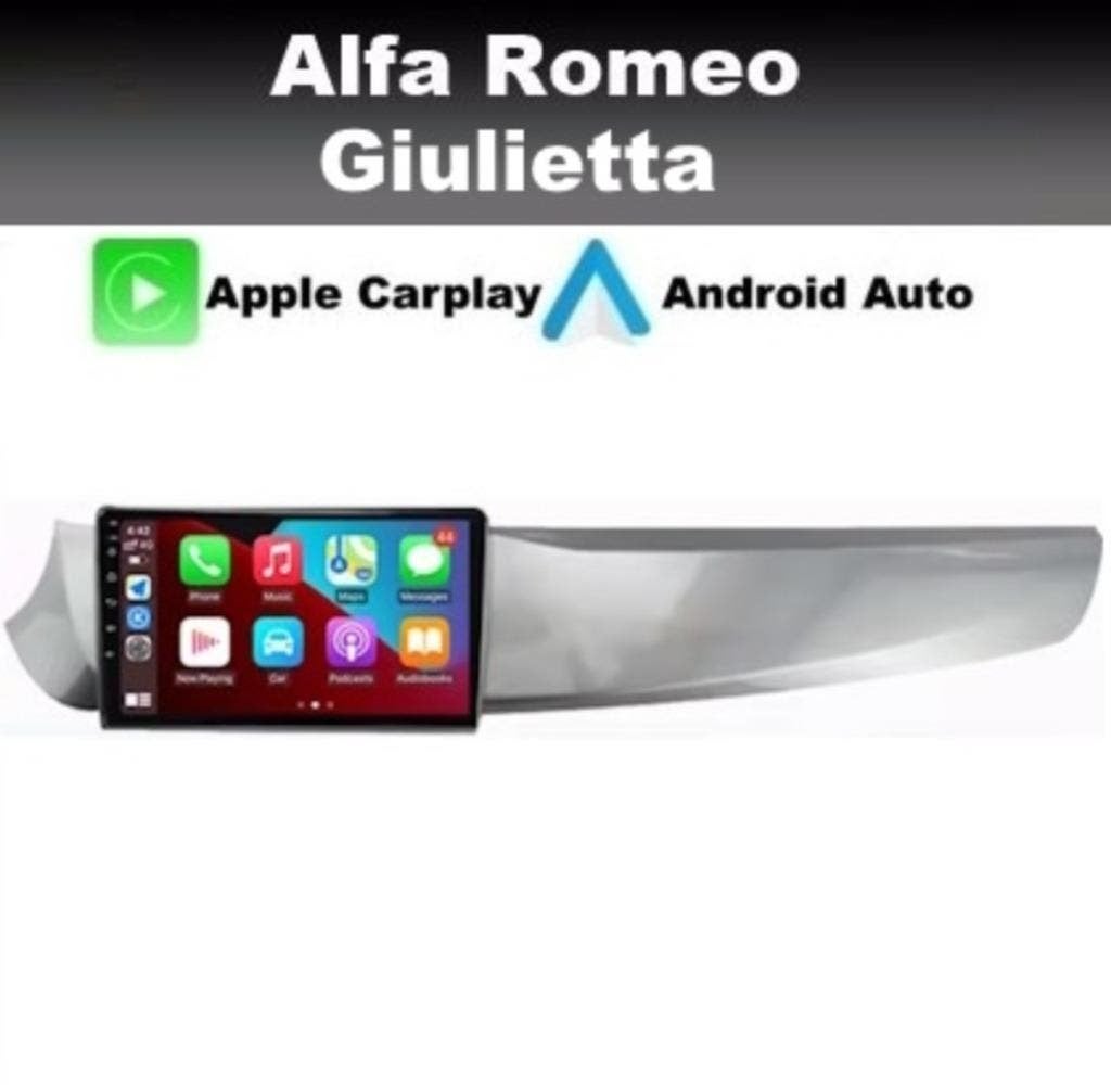 Alfa Romeo Giulietta radio navigatie Apple Carplay dab+ wifi, Auto diversen, Autoradio's, Ophalen of Verzenden, Nieuw