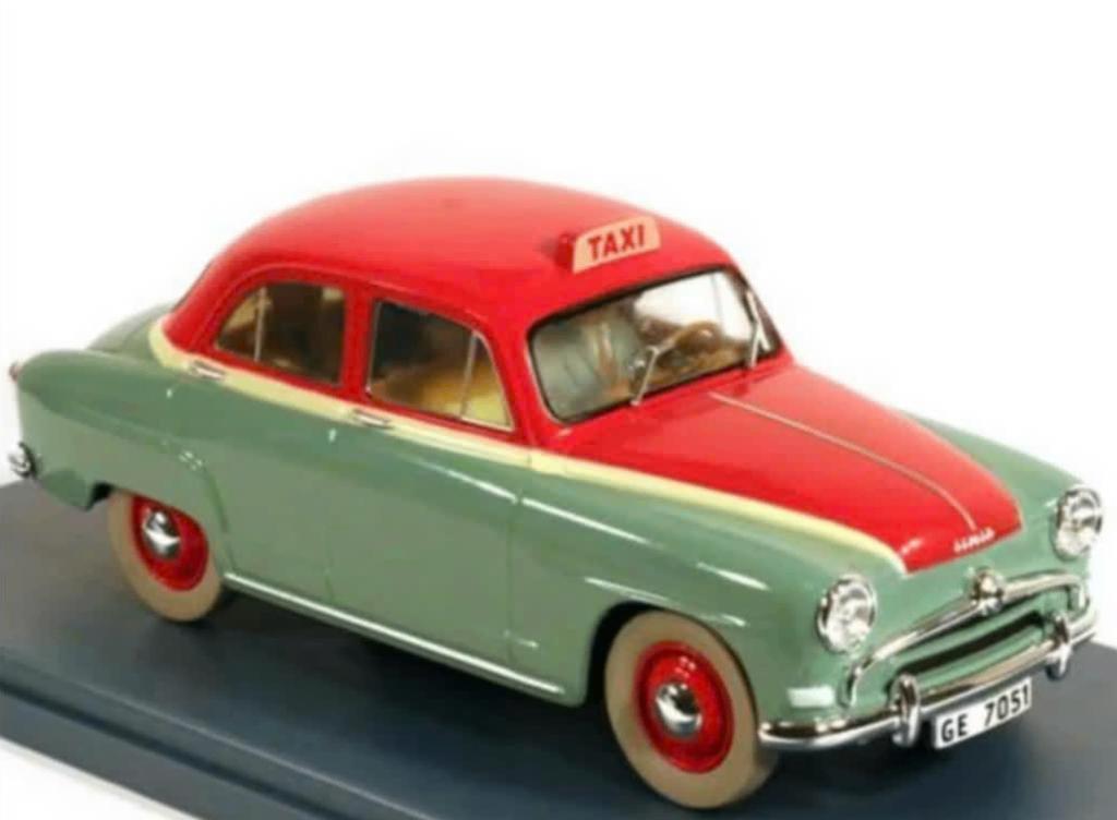 Simca Aronde Taxi 1954 Kuifje 1/24 voitures TINTIN # 29, Verzenden, Nieuw, Auto, Overige merken