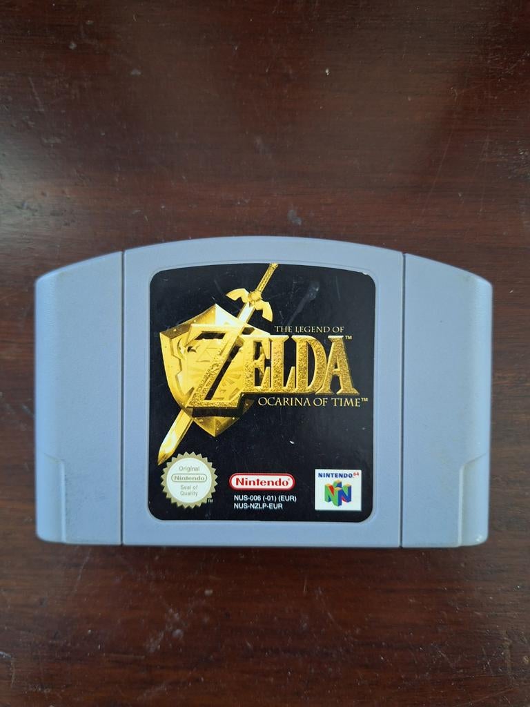 Zelda Ocarina of Time N64, Gebruikt, 1 speler, Ophalen of Verzenden, Role Playing Game (Rpg)