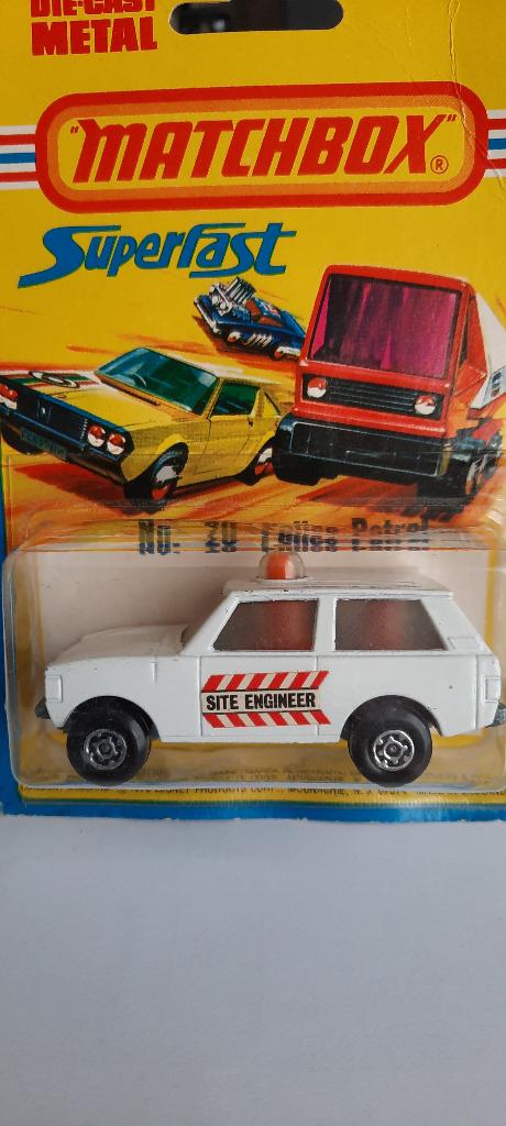 Matchbox 20e Police Range Rover Engineer, Ophalen of Verzenden, Nieuw, Auto