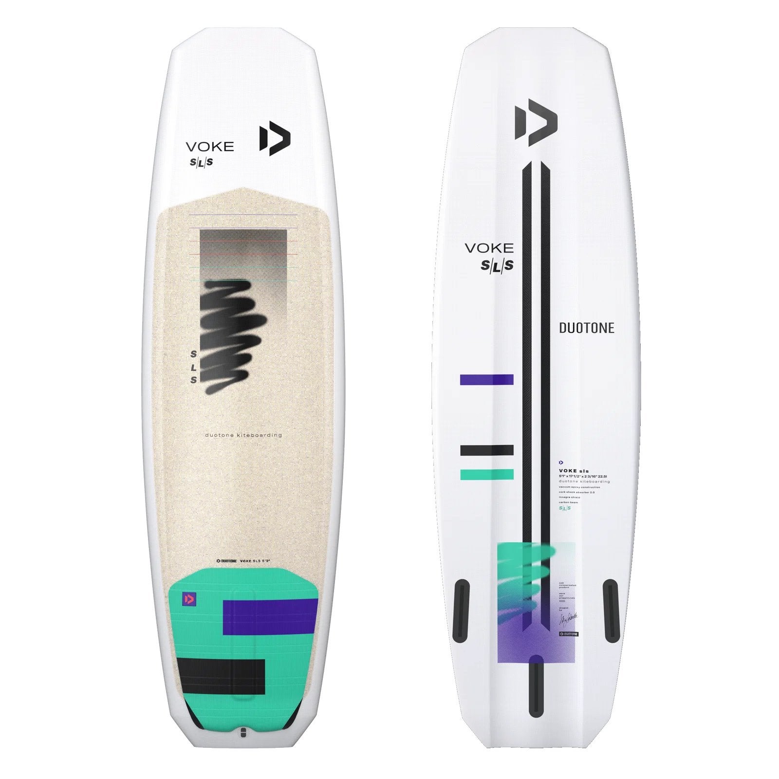 Duotone Voke SLS, Watersport en Boten, Kitesurfen, Directional, Ophalen, Zo goed als nieuw, Kiteboard