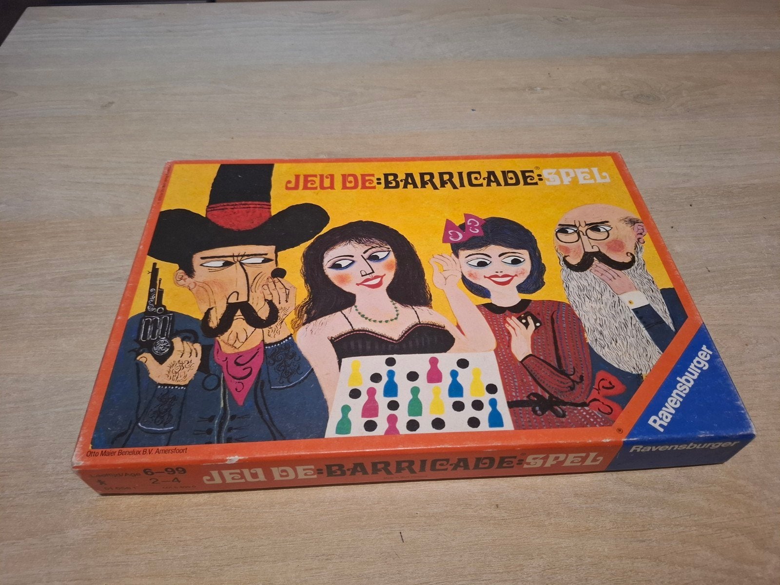 Vintage Ravensburger Barricade Spel - Compleet, Hobby en Vrije tijd, Gebruikt, Robert-Bosch-Str. 1, 88214 Ravensburg, Duitsland