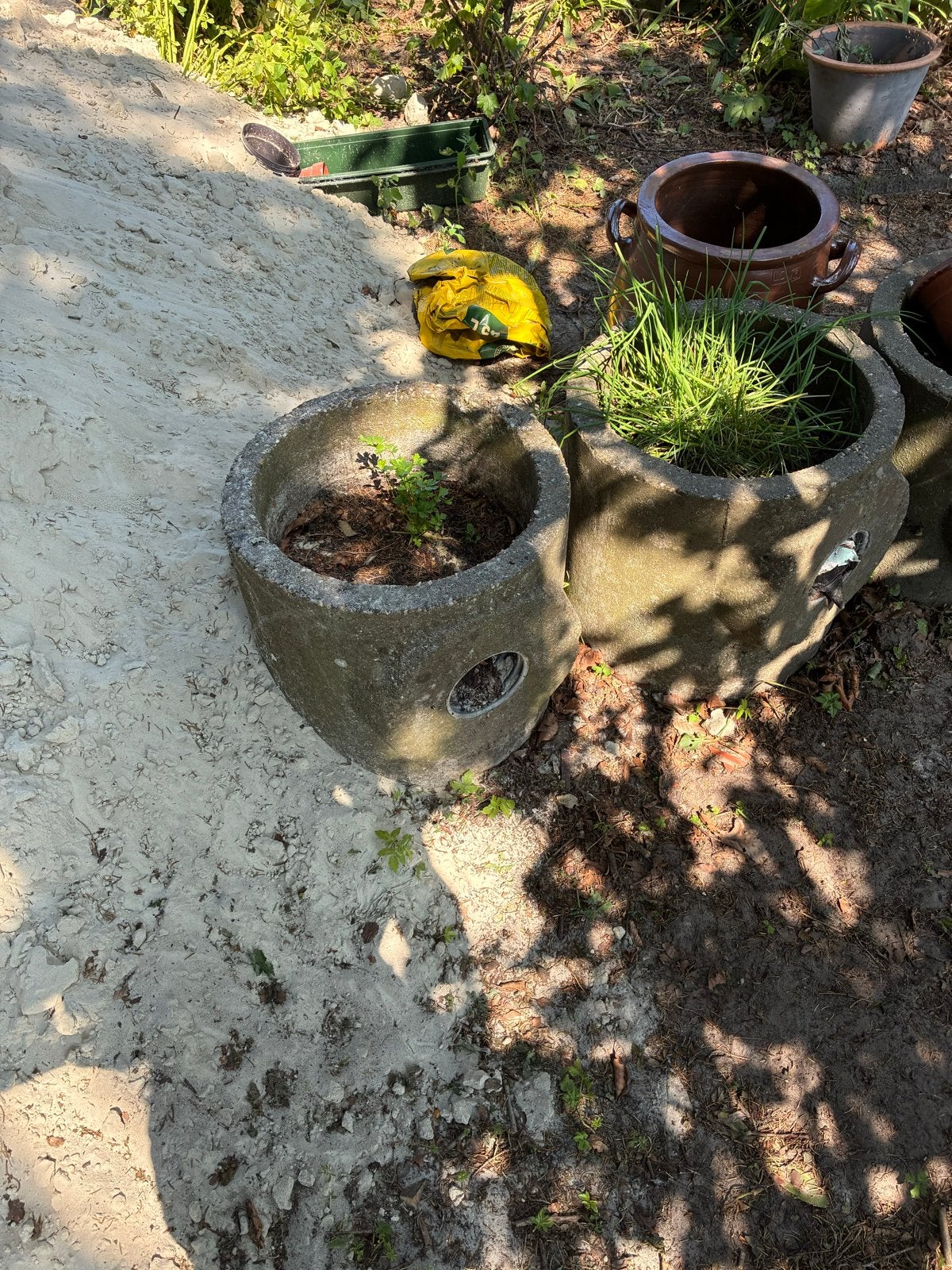 Oude rioolbuis, Tuin en Terras, Ophalen