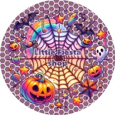 lf380 icing frosting spinnenweb 20cm eetbare taart print, Ophalen of Verzenden, Nieuw, Taarten, Versiering