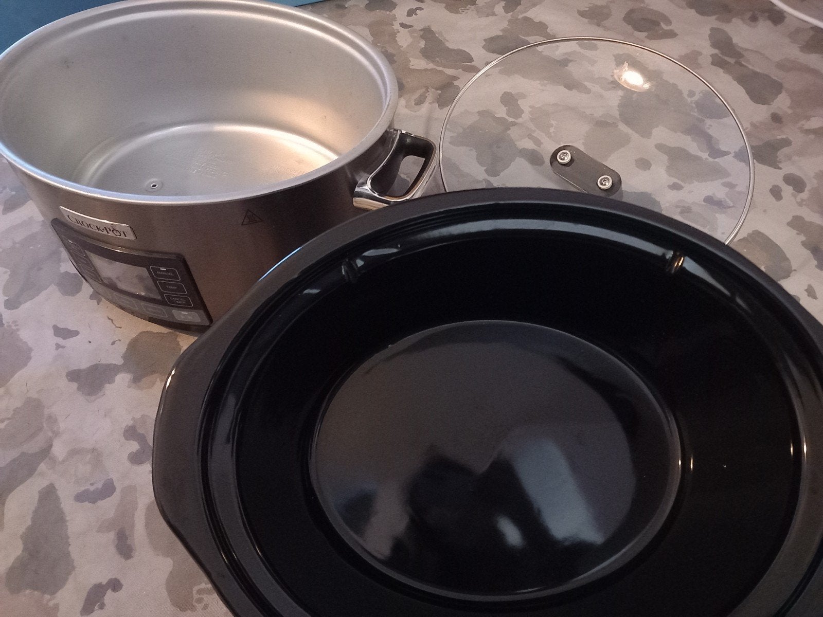 Geldbespaparen! Slowcooker5.6L als nieuw in doos. (Bijenkorf, Huis en Inrichting, Ophalen, Zo goed als nieuw, Pot, Bus of Blik