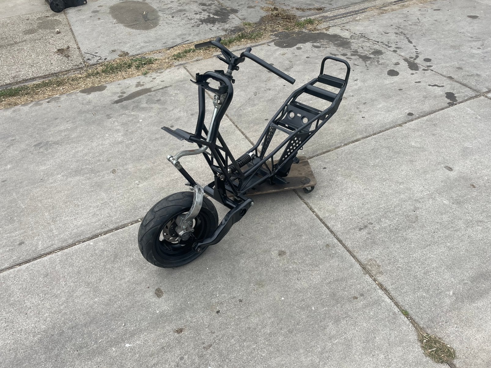 Italjet dragster frame, Fietsen en Brommers, Ophalen, Zo goed als nieuw, Frame