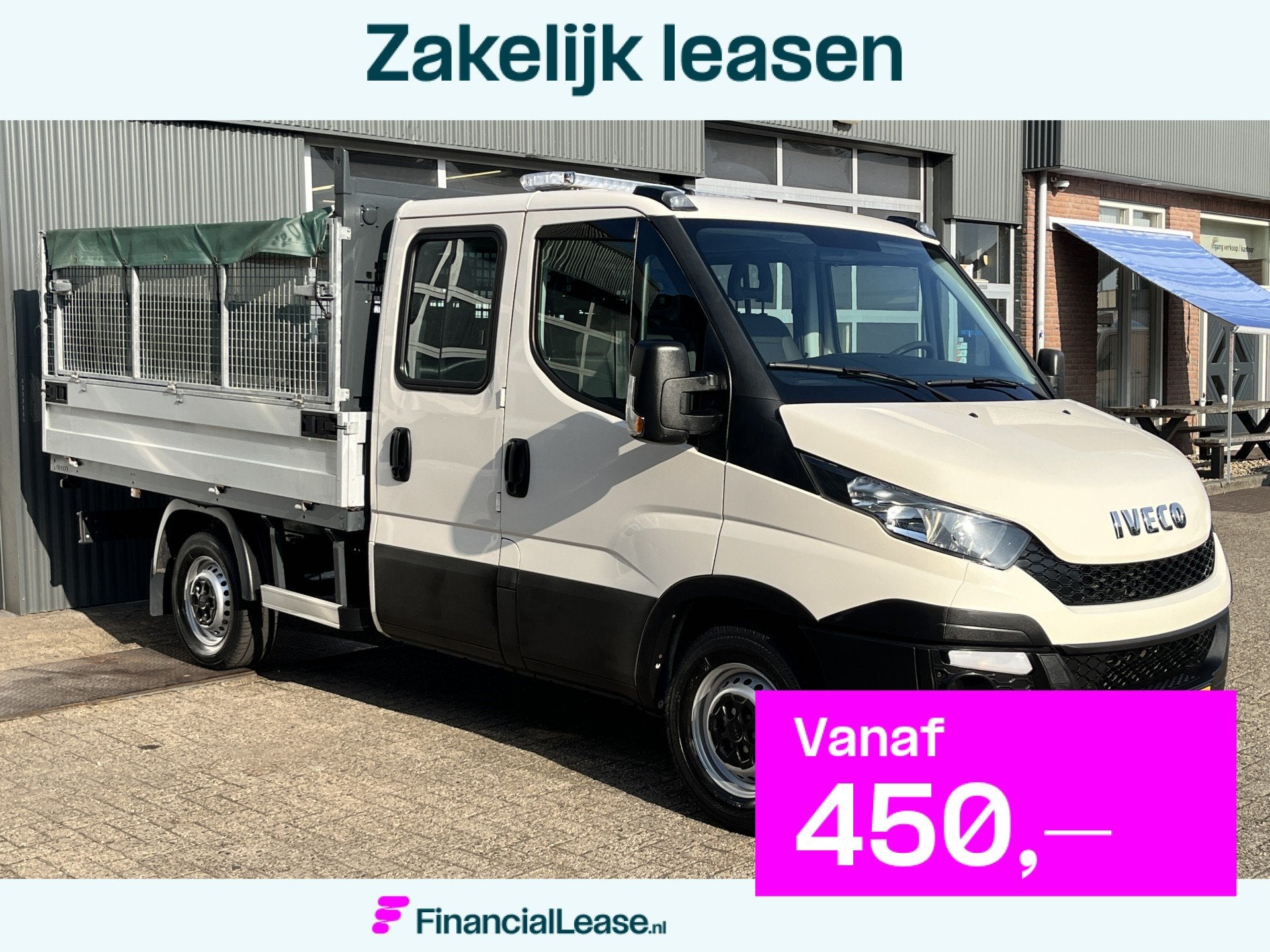 Iveco Daily 35S11D 2.3 DC 7 persoons 3500kg trekgewicht Airc, 13 km/l, Euro 5, Gebruikt, Zwart