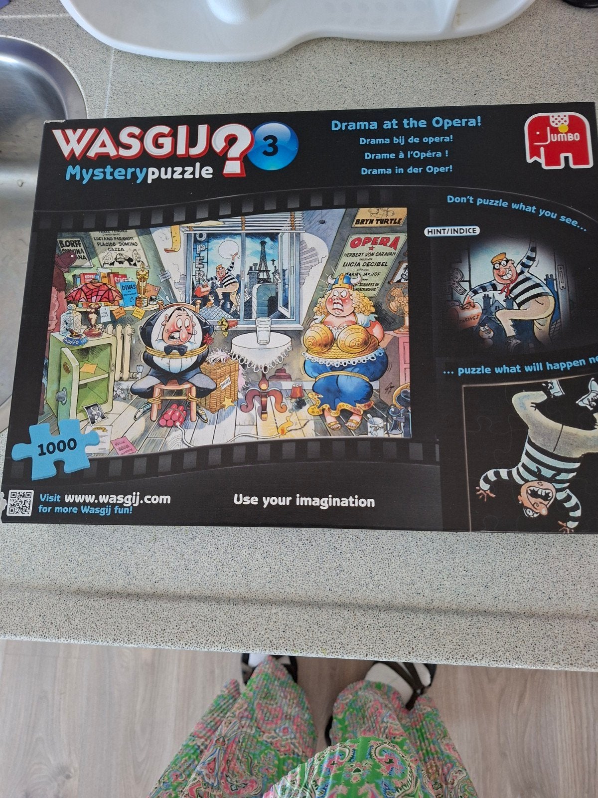 wasgij puzzel 1000 stukjes, Ophalen, Zo goed als nieuw