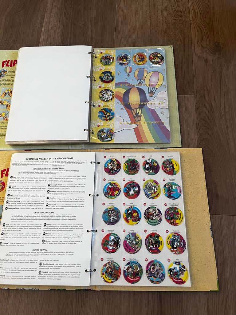 Complete Flippo Verzameling in Map, Verzamelen, Ophalen of Verzenden, Looney Tunes, Verzameling, Met verzamelmap(pen)