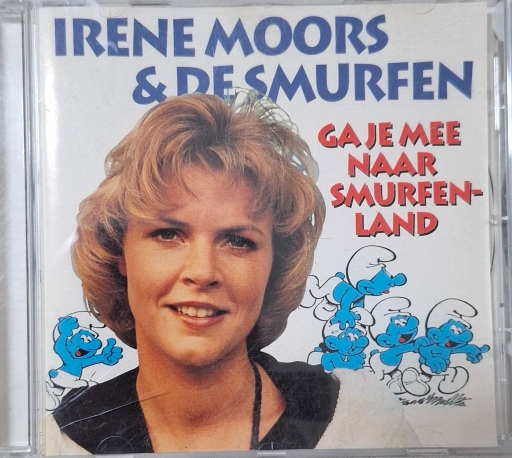 Irene Moors & De Smurfen - Ga Je Mee Naar Smurfenland CD, 3 tot 5 jaar, Ophalen of Verzenden, Zo goed als nieuw, Muziek