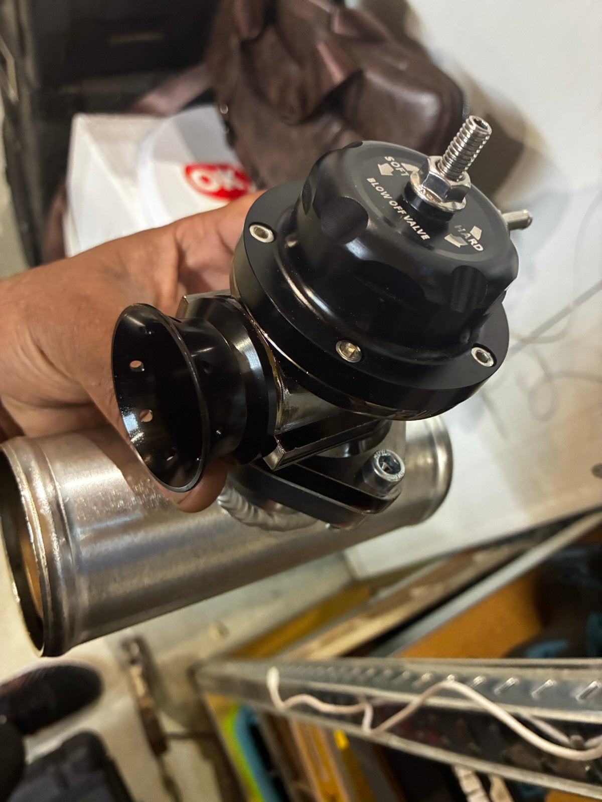 Dump Valve / Blow Off Valve met pijp Nieuw, Ophalen of Verzenden, Nieuw, Universele onderdelen