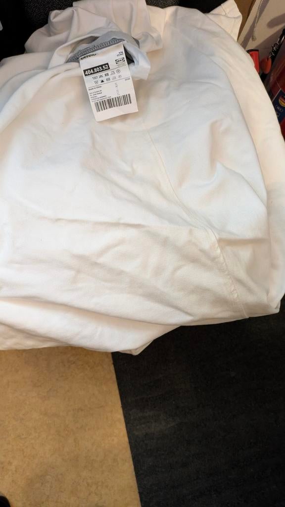 Ektorp kussenhoes 3 zits, Ophalen, Eenpersoons, Wit, Overige typen