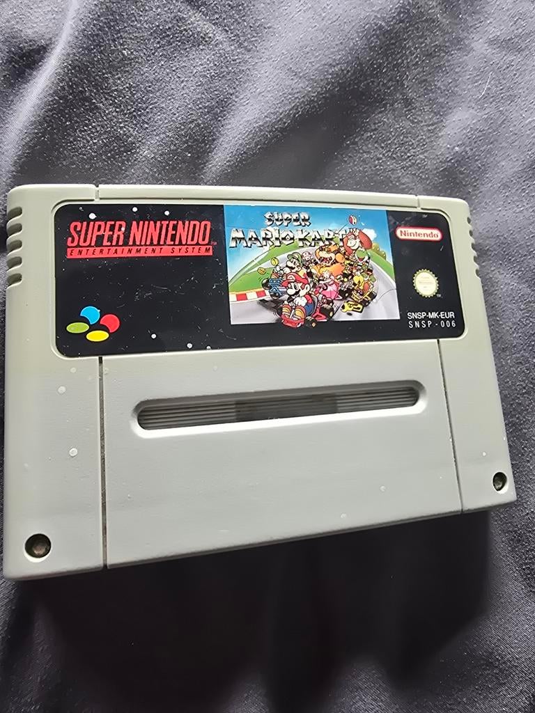 Super Mario Kart SNES - Klassieke Racegame, Ophalen, Gebruikt, Racen en Vliegen, 2 spelers