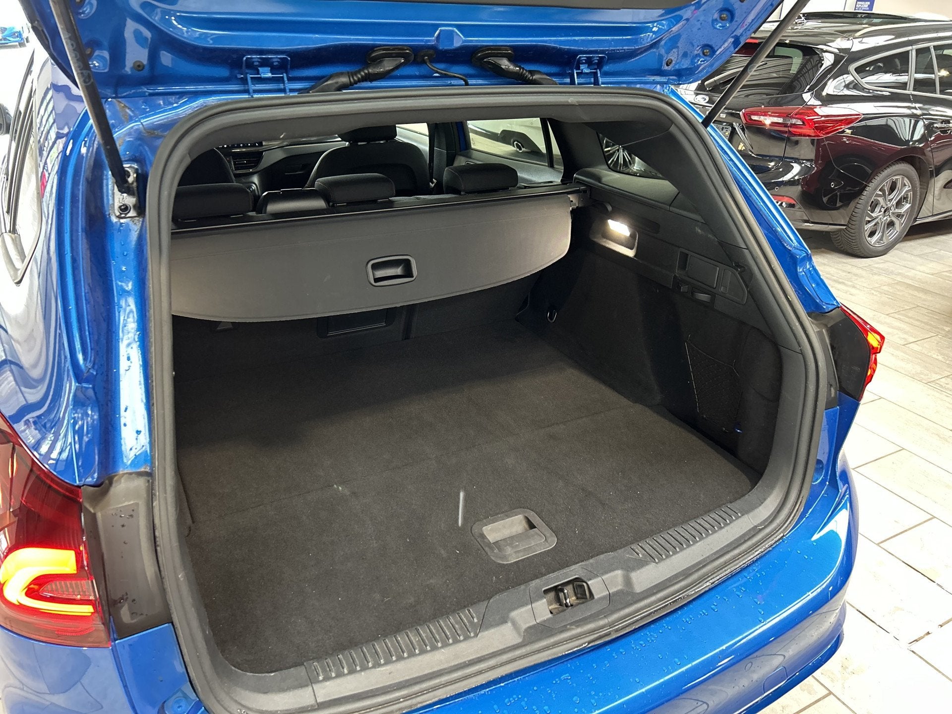 Ford FOCUS Wagon EcoBoost Hybrid 155 pk ST-Line | Winterpack, Auto's, Ford, 12 maanden, Stof, Gebruikt, Blauw