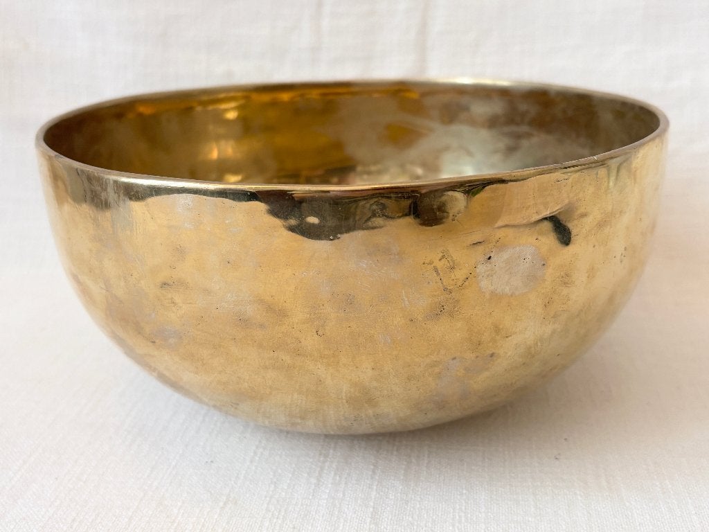 Tibetaanse Klankschaal 21,5 cm, Ophalen of Verzenden, Zo goed als nieuw, Overige soorten