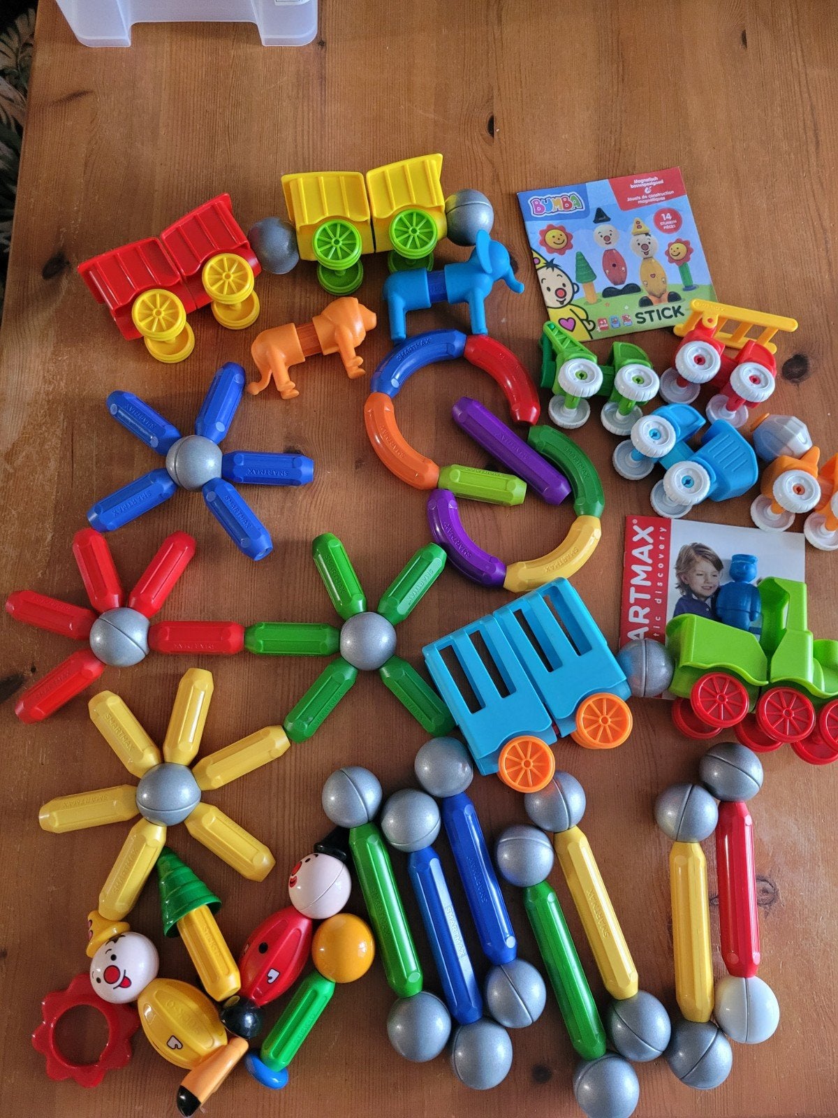 Grote Smartmax set met voertuigen en figuren, Ophalen of Verzenden, Gebruikt, Overige merken