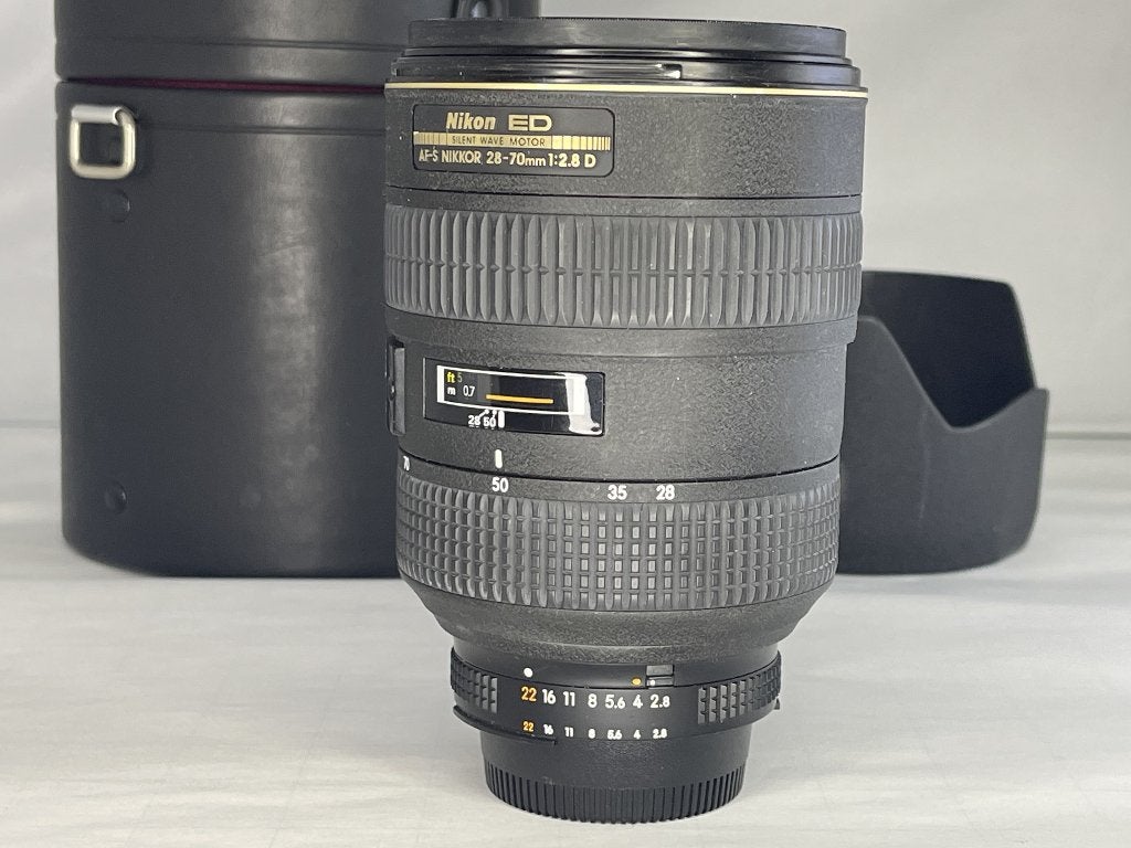 Nikon ED Nikkor AF-S 28-70mm 2.8 zie advertentie, Gebruikt, Nikon, Ophalen of Verzenden, 28 mm