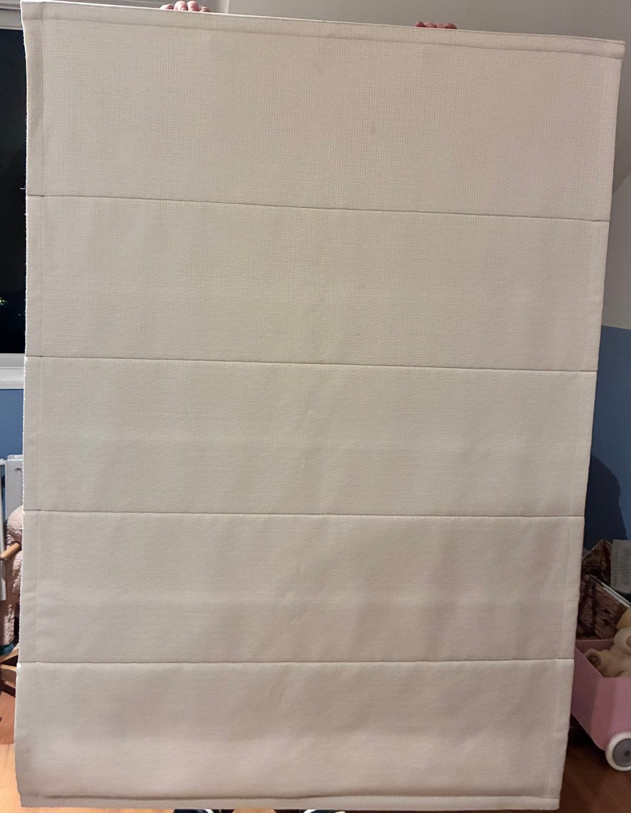 Vouwgordijn met voering, 108 cm, Karwei, Ophalen of Verzenden, Zo goed als nieuw