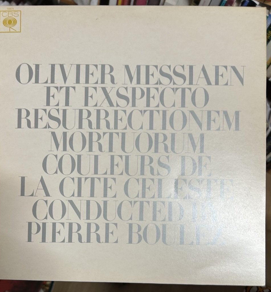 Olivier Messiaen – Et Exspecto Resurrectionem Mortuorum (lp), Ophalen of Verzenden, Zo goed als nieuw, 12 inch