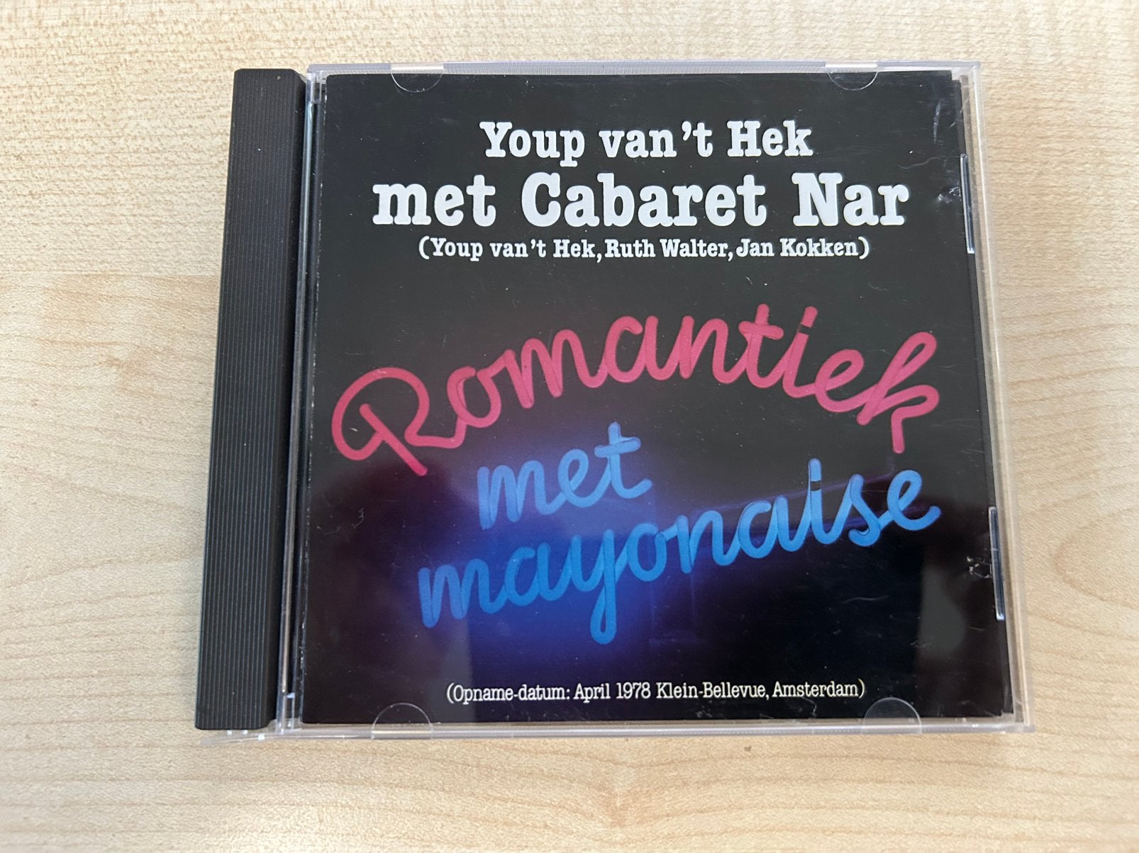 CD Youp vann’t Hek - Romantiek met mayonaise, Cd's en Dvd's, Ophalen of Verzenden, Zo goed als nieuw