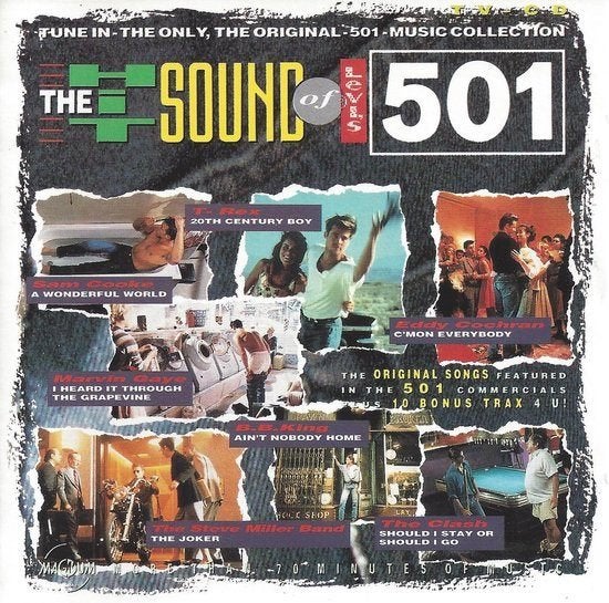 Sound of Levi's 501-div. Artists 60+70er (top 2000) CD Nwst., Cd's en Dvd's, Ophalen of Verzenden, Zo goed als nieuw, Pop