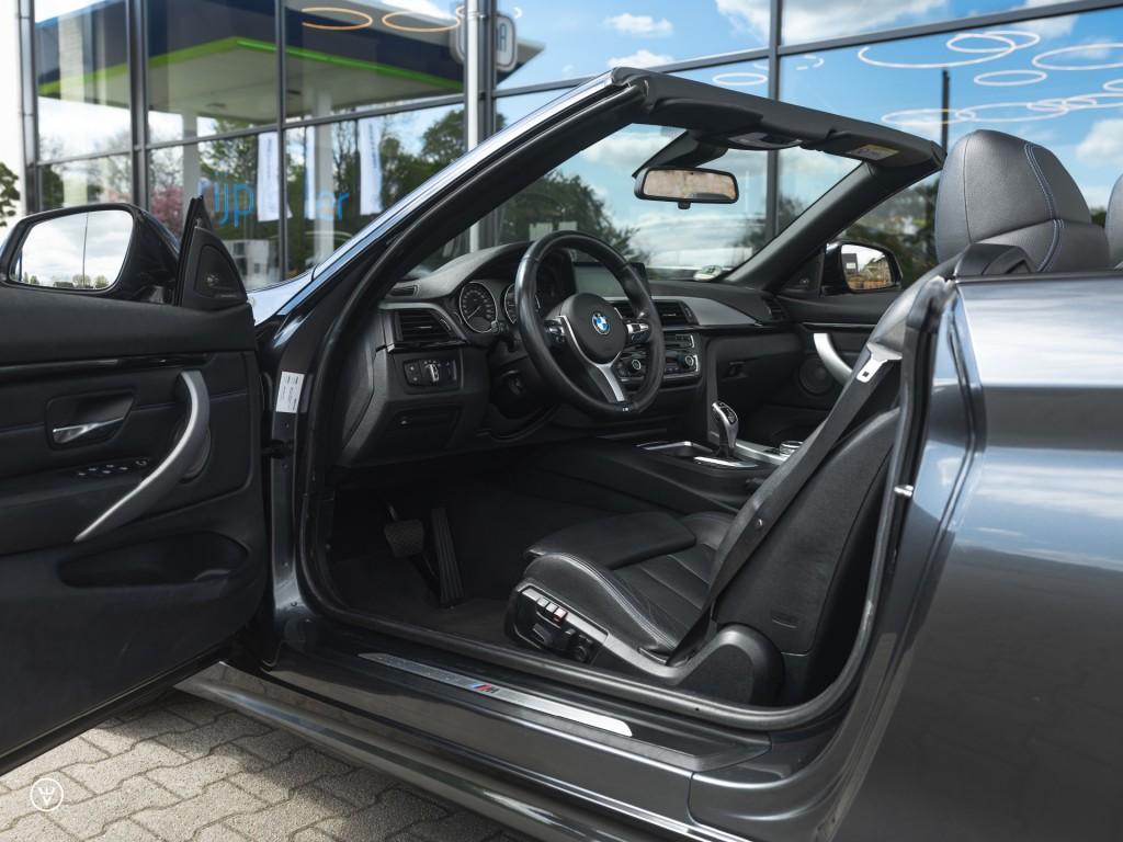 Bmw 4-SERIE 435i Cabrio M-sport Aut. – Radar, HUD, nekverw, Achterwielaandrijving, Gebruikt, Euro 6, 4-Serie