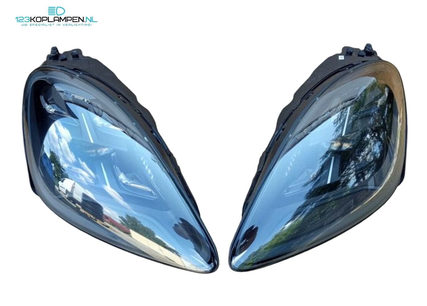 Porsche Cayenne Matrix Full Led Dark Line koplamp links rech, Ophalen, Gebruikt, -, -