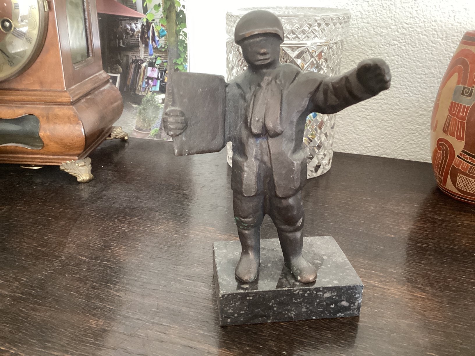 Marlies Noordkamp … Opzichter 1998 / brons hoog 13 -15 cm, Ophalen of Verzenden