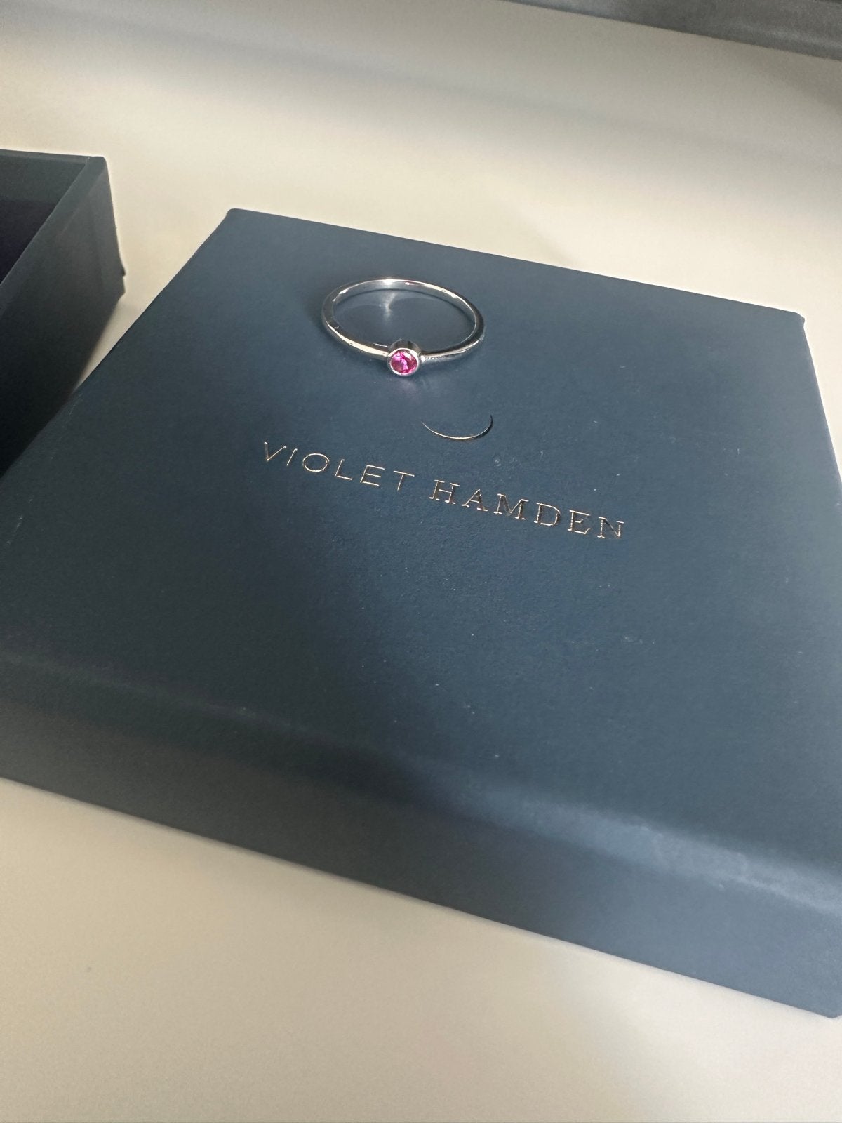 Violet hamden ring maat 57, Nieuw, Ophalen of Verzenden, 17 tot 18, Dame