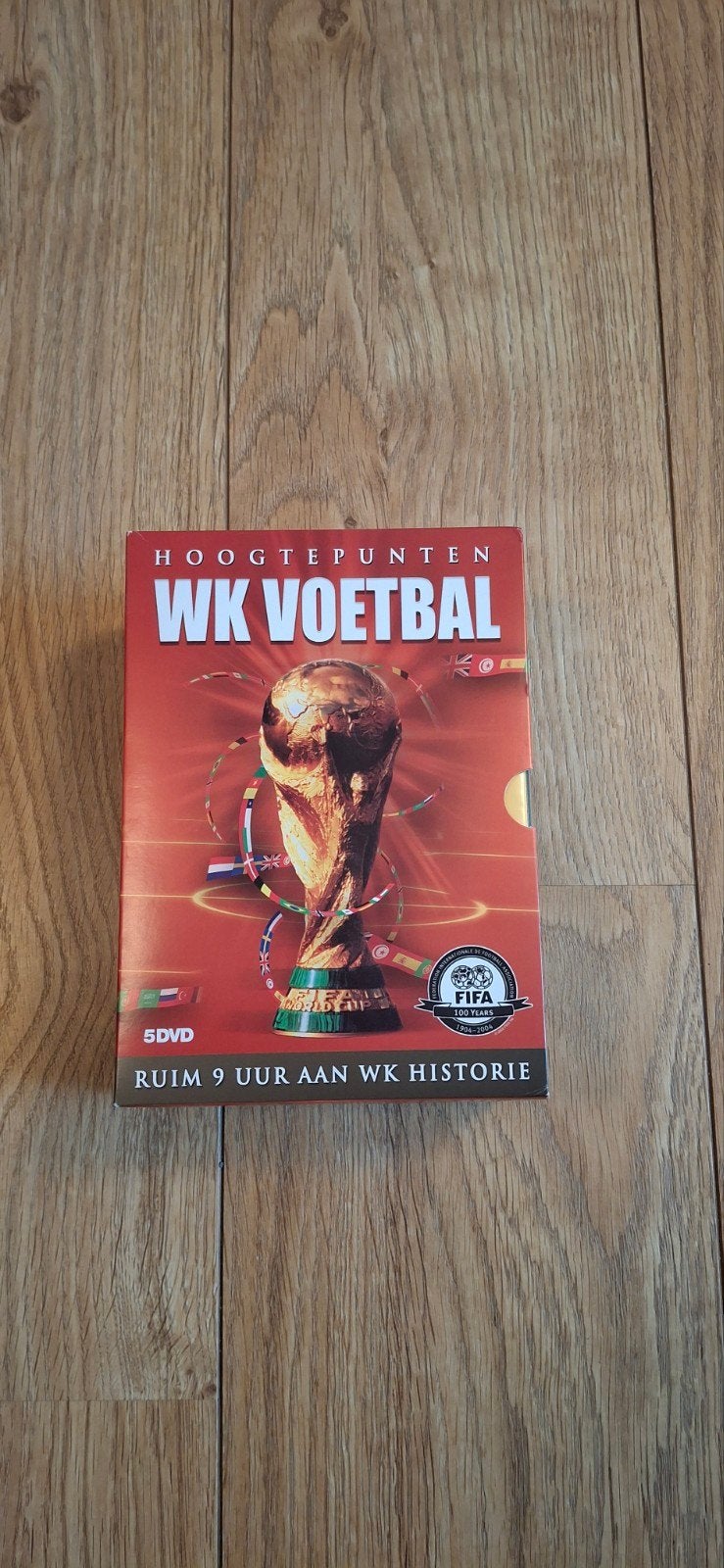 WK Voetbal: 5-DVD Boxset - 9+ uur historie, Ophalen of Verzenden, Nieuw, Buitenlandse clubs, Overige typen