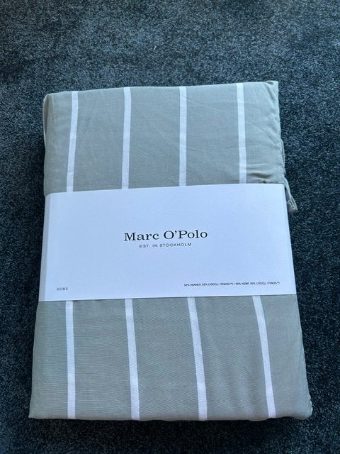 Marc O'Polo 240/220 Dekbedovertrek Hennep - Lyocell/Tencel, Info@essenzahome.nl, Dekbedovertrek, Overige materialen, Ophalen of Verzenden
